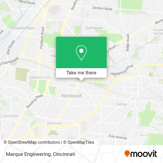 Marque Engineering map