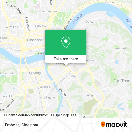 Emboss map