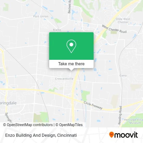 Enzo Building And Design map