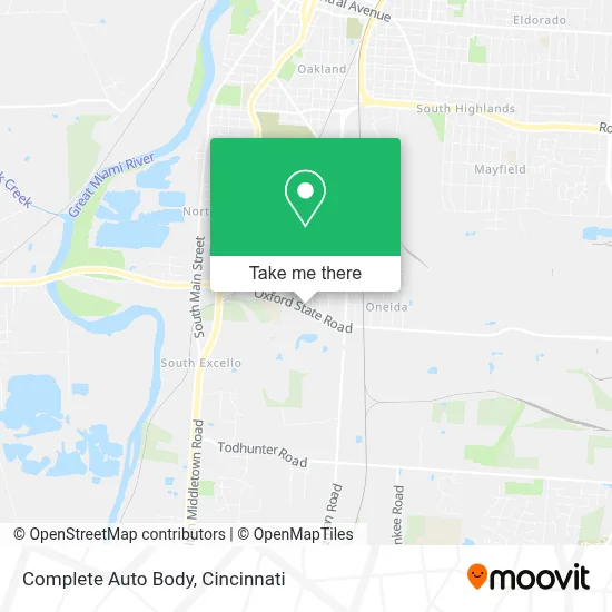 Complete Auto Body map