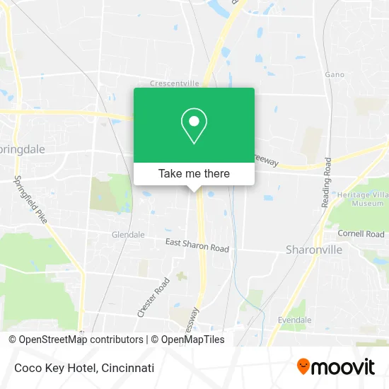 Coco Key Hotel map