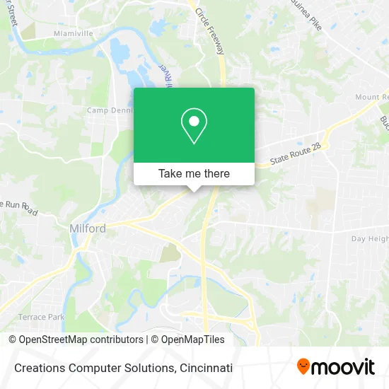 Creations Computer Solutions map