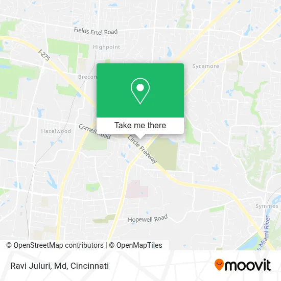 Ravi Juluri, Md map