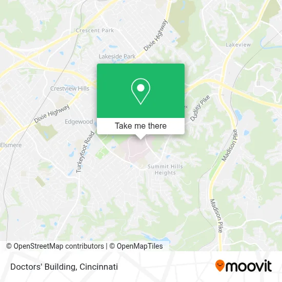 Doctors' Building map