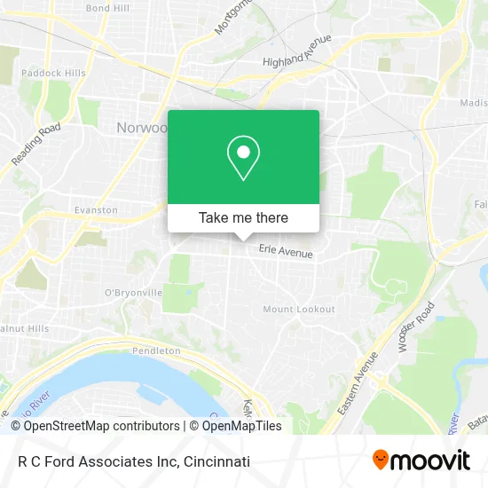 R C Ford Associates Inc map