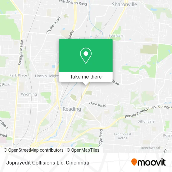 Jsprayedit Collisions Llc map