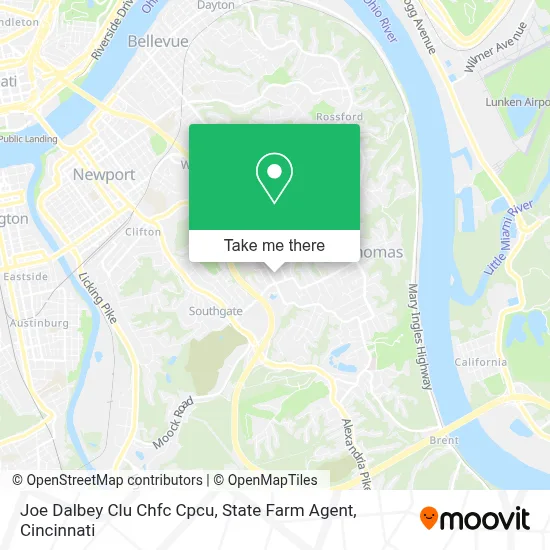 Joe Dalbey Clu Chfc Cpcu, State Farm Agent map