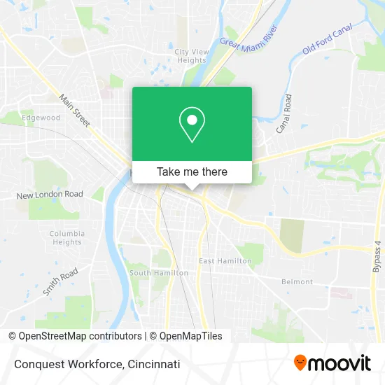 Conquest Workforce map