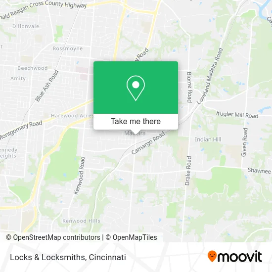 Locks & Locksmiths map
