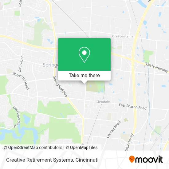 Creative Retirement Systems map