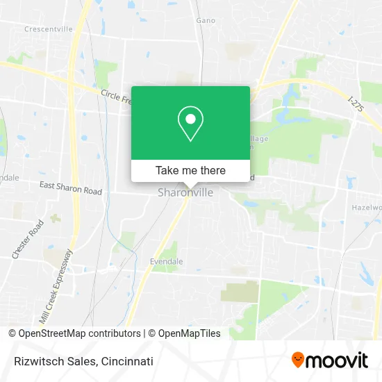 Rizwitsch Sales map