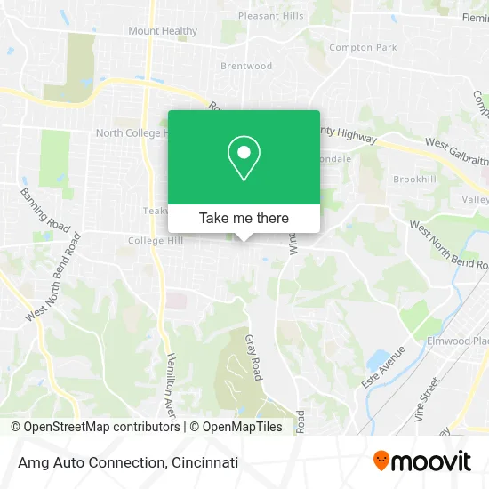 Amg Auto Connection map