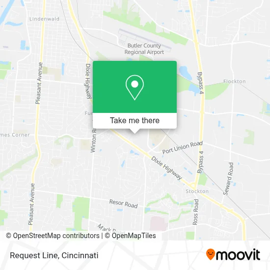 Request Line map