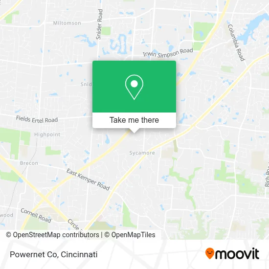 Powernet Co map