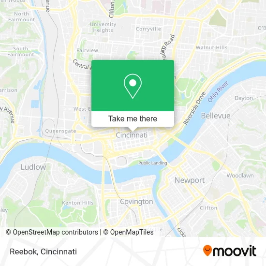 Reebok map