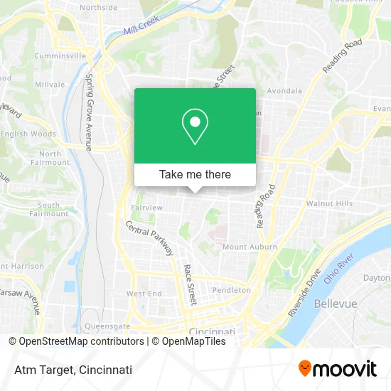 Atm Target map