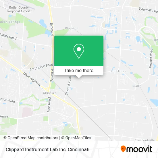 Clippard Instrument Lab Inc map