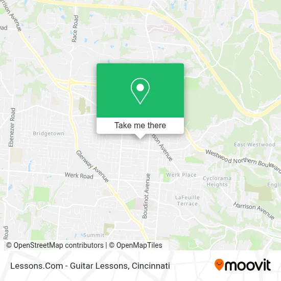 Lessons.Com - Guitar Lessons map