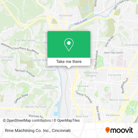 Rme Machining Co. Inc. map