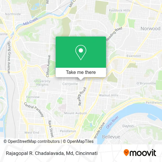 Rajagopal R. Chadalavada, Md map