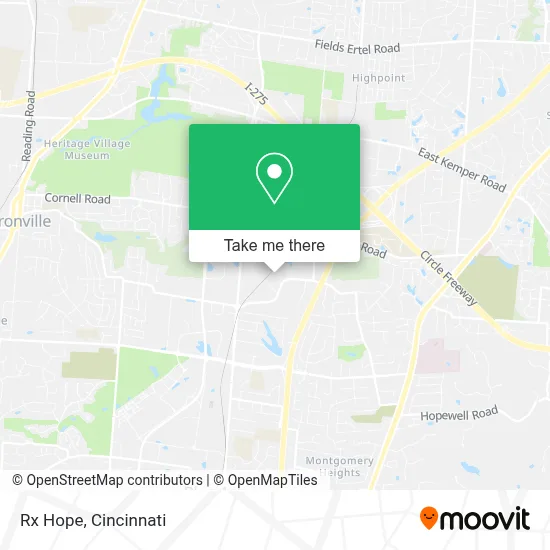 Rx Hope map