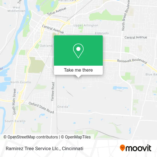 Ramirez Tree Service Llc. map