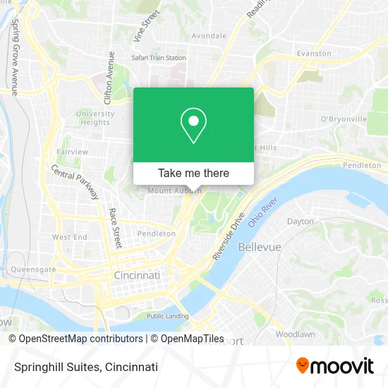 Springhill Suites map