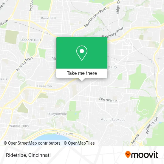 Ridetribe map