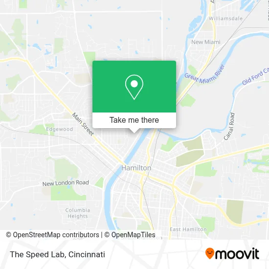 The Speed Lab map