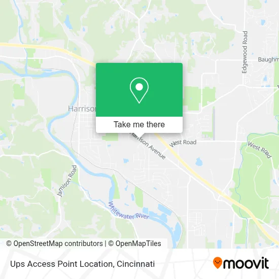 Ups Access Point Location map