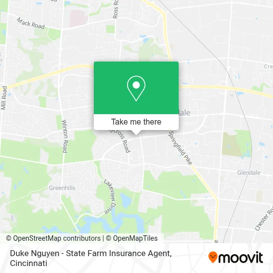 Duke Nguyen - State Farm Insurance Agent map