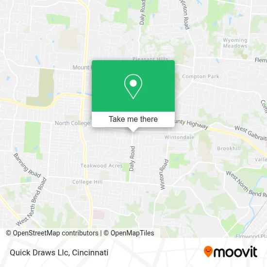 Quick Draws Llc map