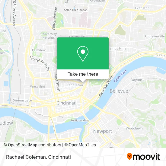 Rachael Coleman map