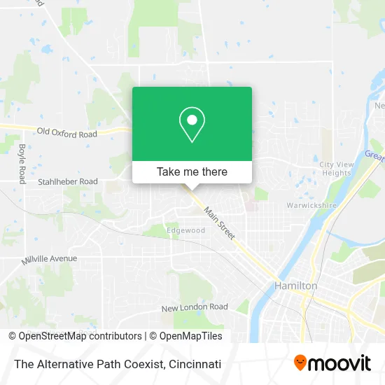 The Alternative Path Coexist map