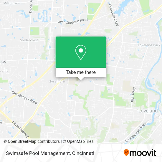 Swimsafe Pool Management map