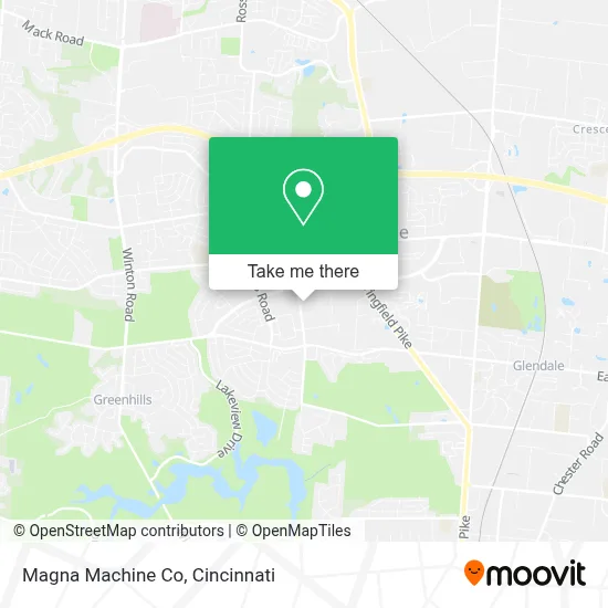 Magna Machine Co map