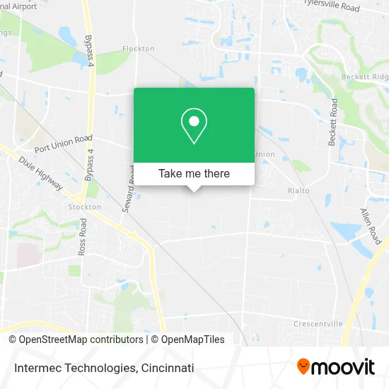 Intermec Technologies map