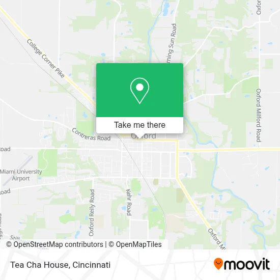 Tea Cha House map