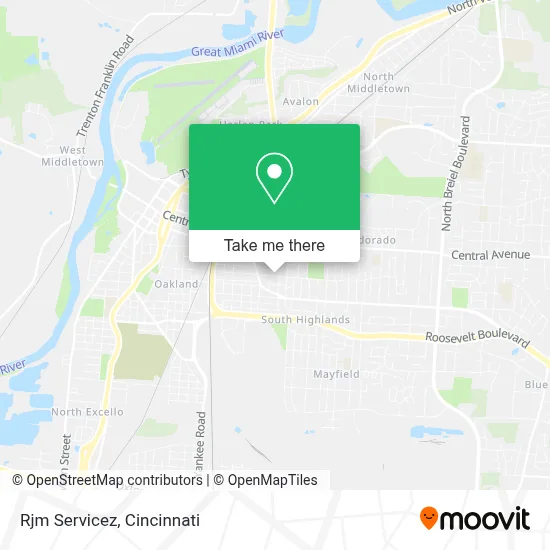Rjm Servicez map