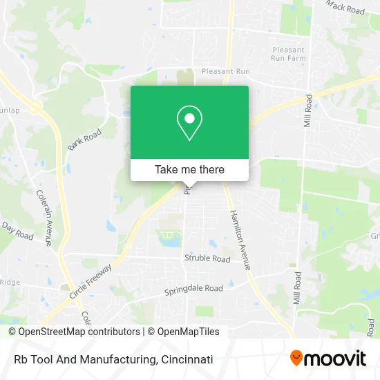 Rb Tool And Manufacturing map