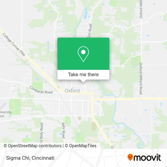 Sigma Chi map
