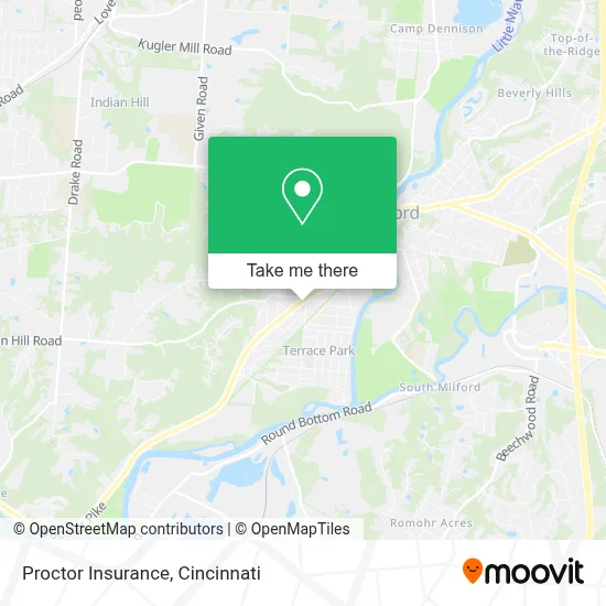 Proctor Insurance map