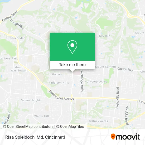 Risa Spieldoch, Md map