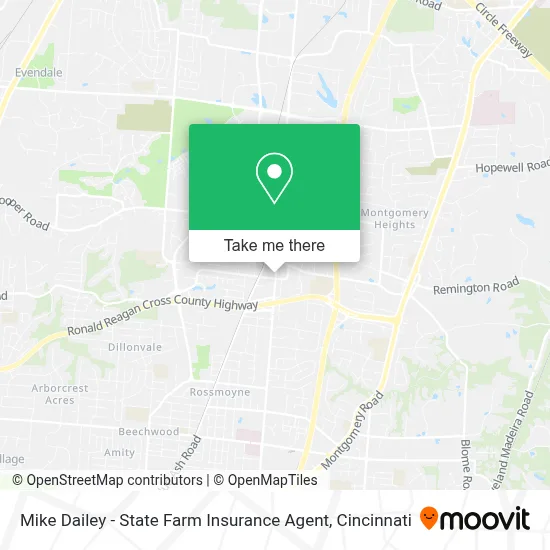 Mike Dailey - State Farm Insurance Agent map