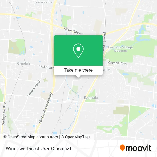 Windows Direct Usa map