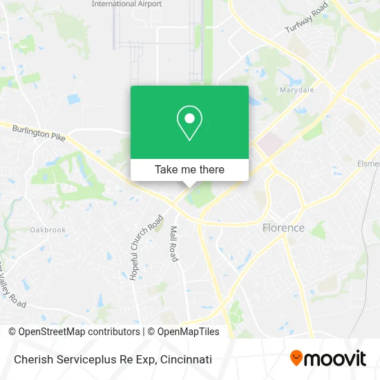 Cherish Serviceplus Re Exp map