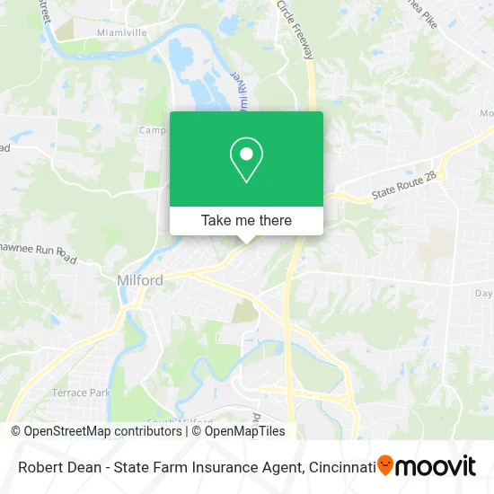 Robert Dean - State Farm Insurance Agent map