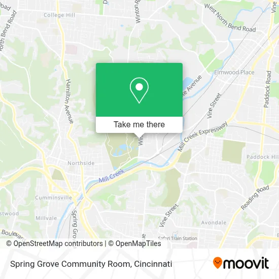 Spring Grove Community Room map