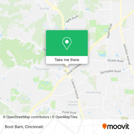 Boot Barn map