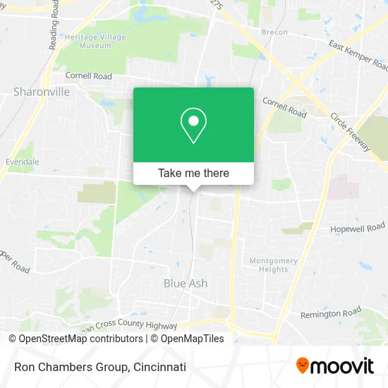 Ron Chambers Group map